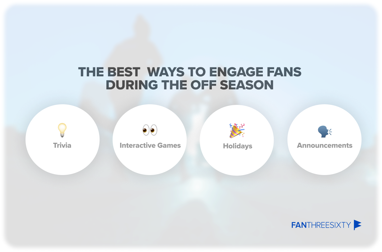 The Best Ways to Engage Fans During the Off-Season